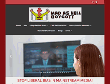 Tablet Screenshot of madashellboycott.com